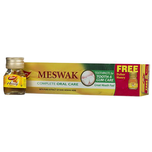 Dabur MESWAK Pure Miswak Extract {DABUR HONEY 17RS 20G free}-200gr